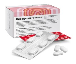 Пирацетам Реневал табл. п/о пленочной 800 мг 90 шт.