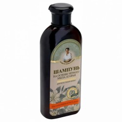 Шампунь Травы и сборы Агафьи на основе черного мыла для укрепления и роста всех типов волос 350 мл
