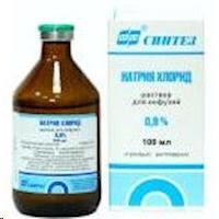 Натрия хлорид р-р д/инф. 0.9% 100 мл 1 шт.