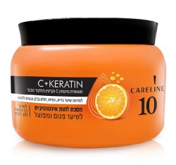 Шампунь Careline 10 для поврежденных и секущихся волос с витамином с и кератином 500 мл
